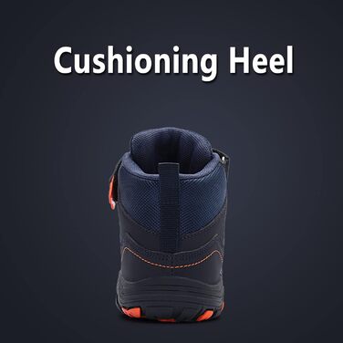 Дитячі трекінгові черевики FLIOZY - водонепроникні, легкі, дихаючі, для дівчаток та хлопчиків (34 EU, Navy)