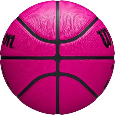 Баскетбольний м'яч Wilson NBA DRV для вулиці (Outdoor), рожевий, розмір 5 (27.5