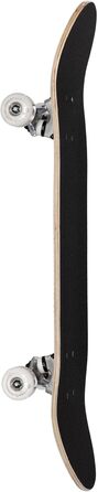 Скейтборд Playlife Heavy Metal Silver, 79 см, 52 мм 92A колеса, ABEC 7
