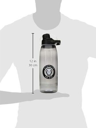 Пляшка для води CamelBak Chute Mag 1.5 л сіра, спортивна, BPA-free