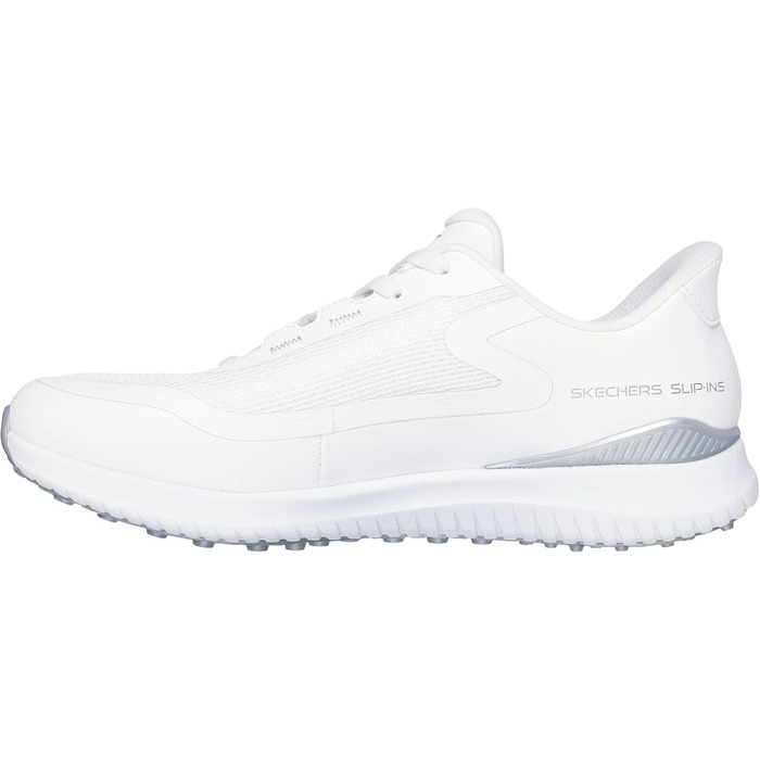 Жіноче golf-взуття Skechers Flight без шипів (38.5 EU, білий сріблястий)
