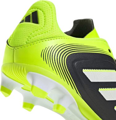 Дитячі футбольні бутси adidas Copa Pure III Club FG/MG, 35 EU, чорний/білий/лимонний, унісекс