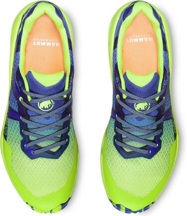 Чоловічі трекінгові черевики Mammut Sertig II Low (45 EU, Синій/Зелений)