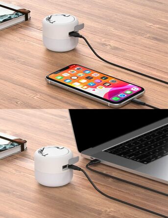 Ліхтар кемпінговий LED WhiteC, акумуляторний USB, 5200 mAh, 4 режими яскравості, димер, магнітний, для туризму та надзвичайних ситуацій