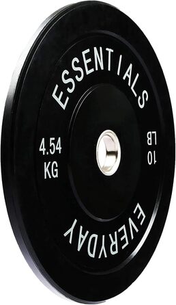 Олімпійський бамперний диск BalanceFrom 2', 4,5 кг, з грифом 7FT, набір для силових тренувань