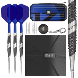Дротики Target Darts 975 Ultra Marine 97,5% вольфрамові зі сталевим вістрям та насадками K-Flex