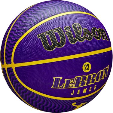 Баскетбольний м'яч Wilson NBA Player ICON Lebron для вулиці