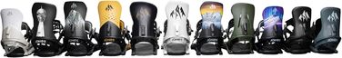 Кріплення для сноуборду JONES Orion 2024 Eclipse Black, чорні