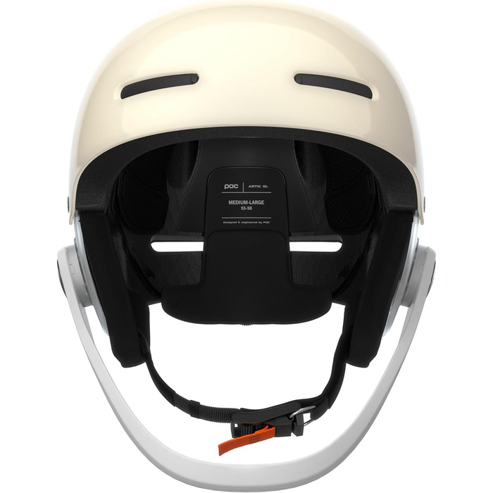 Гірськолижний шолом POC Artic SL MIPS з підборіддям, білий, XS-S (51-54 см), максимальний захист і комфорт