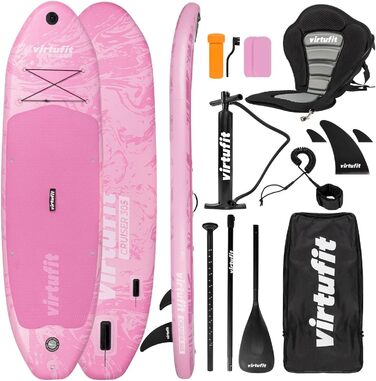 Дошка для сапбордингу VirtuFit Supboard Compact/Ocean/Cruiser/Yoga/Voyager/Racer/Surfer з аксесуарами та сумкою