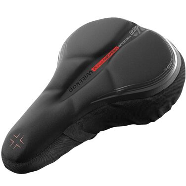 Фahrradsitzkissen від WITTKOP: Гелевий та М'який Велосипедний Сидіння для Дам та Чоловіків. Ергономічний Покриття для Велосипедного Сидіння з 3-Зонною Конструкцією. Підходить для Peloton та TREKKING