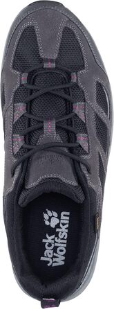 Жіночі туристичні черевики Jack Wolfskin Vojo 3 Texapore Low, 38 EU, Dark Steel Purple