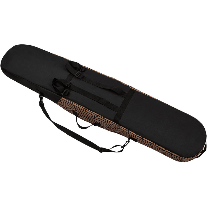 Чохол для сноуборда преміум-класу 170 см, водонепроникний, з регульованими ременями (Geomteric)