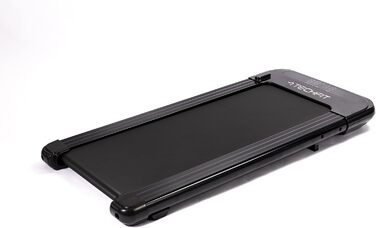 Електрична бігова доріжка TechFit WP-500 для дому, складана, 2 к.с., 6 програм, 16 швидкостей до 7 км/год, LCD-дисплей, чорна, універсальний розмір