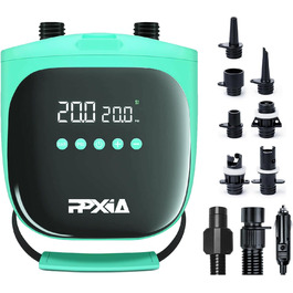 Електрична SUP-насос PPXIA 20PSI: для SUP-дошок, каяків, наметів, матраців