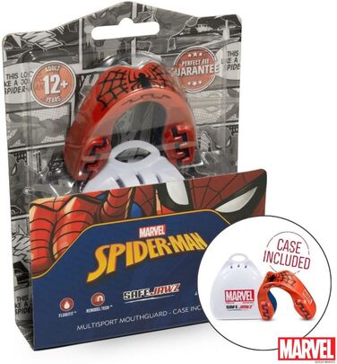 Захисна капа Marvel Spider-Man для спорту, дорослих і дітей, для єдиноборств, боксу, хокею, регбі, 12+ років