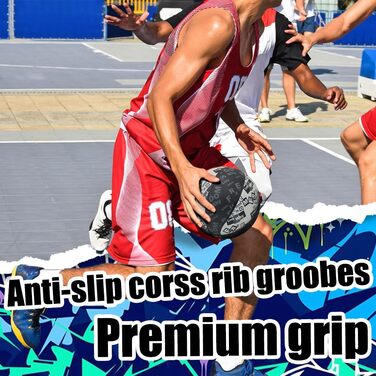 Баскетбольний м'яч Fantecia, розмір 5, професійний, для змагань, гумовий, з високою відскоком