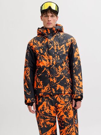 Куртка чоловіча JACK & JONES Shell-Jacke SKI AW25 XXL Exuberance гірськолижна, водонепроникна