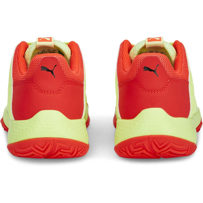 Дитячі гандбольні кросівки PUMA Accelerate Turbo Jr II (37 EU, жовто-червоний, чорний)