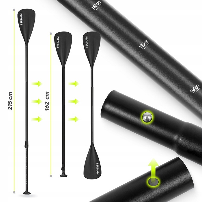 Надувна SUP-дошка TSUNAMI Wave T03 (350 см) з веслом та сидінням