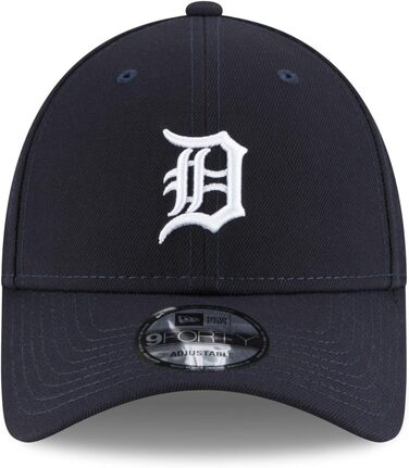 Кепка New Era Detroit Tigers MLB League 9Forty Adjustable Navy - універсальний розмір