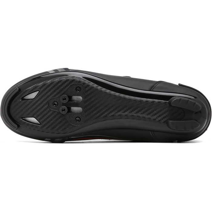 Велосипедні шкарпетки для чоловіків та жінок, шосейні велосипедні шкарпетки, сумісні з педалями Look SPD SPD-SL Delta Lock, велосипедні шкарпетки для їзди на велосипеді, чорні 48 EU