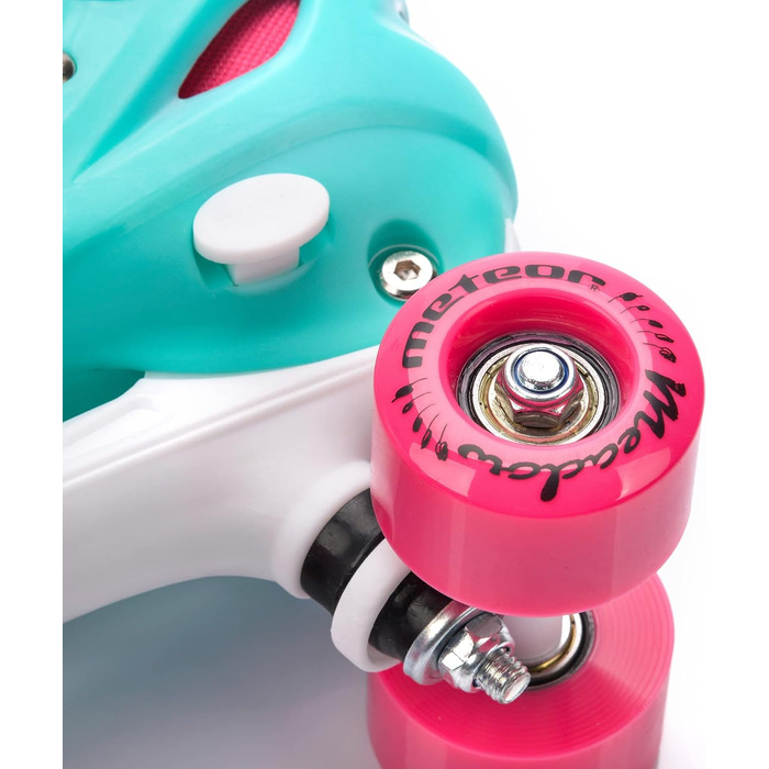 Роликові ковзани Meteor Retro Rollschuhe - стильні ролики 80-х для дітей та підлітків. Яскрава кольорова гамма, регульований розмір 39-41. Quad Skate, Inline Skates, MEADOW