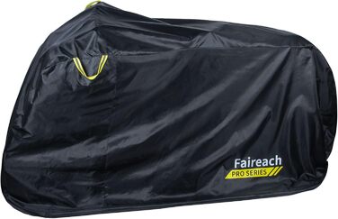 Водонепроникний чехол для велосипеда з отворами для замка – вкл. сумка для зберігання – захист від дощу, снігу та UV для велосипедів та електровелосипедів, чорний, на 2 велосипеди (420D)