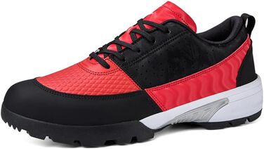 Водонепроникні дихаючі гольф-туфлі без шипів для жінок та чоловіків (44 EU, Червоний)