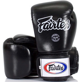 Боксерські рукавички Fairtex BGV-1 чорні для MMA, Муай Тай, Тайського боксу
