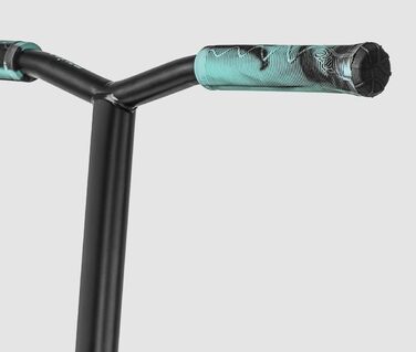 Movino Glide Stunt Scooter: професійний фристайл ролер з колесами 100 мм, дека з алюмінію 6061, вантажопідйомність 100 кг (Glide - блакитний)