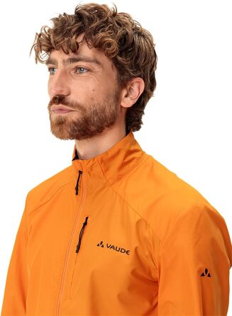 Чоловіча велосипедна куртка VAUDE Kuro Air, розмір S, колір куркума (шафрановий)
