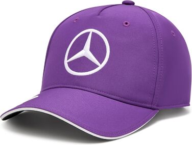 Кепка Mercedes AMG Petronas F1 2024 Lewis Hamilton – офіційна кепка Формули-1, ліловий колір, універсальний розмір