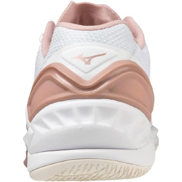 Жіночі гандбольні кросівки Mizuno Wave Stealth Neo, білий/рожевий/сніжно-білий, 42.5 EU