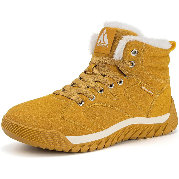 Черевики зимові жіночі Mishansha Herren, утеплені, снігоступи, зимові черевики, розмір 36-48 EU (40 EU, теплий жовтий)