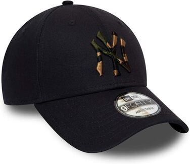 Кепка New Era New York Yankees 9Forty Adjustable Camo Infill, Синій, Універсальний розмір