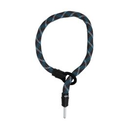 Замок-ланцюг для велосипеда ABUS IvyTex Adaptor Chain 6KS, 6 мм, 85 см, вологостійкий чохол, сірий (Crossing Grey)