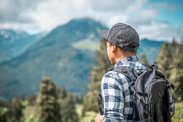 Унісекс кепка-снепбек Jumping Bird темно-сіра, вовняна бейсболка з регульованим розміром для активного відпочинку