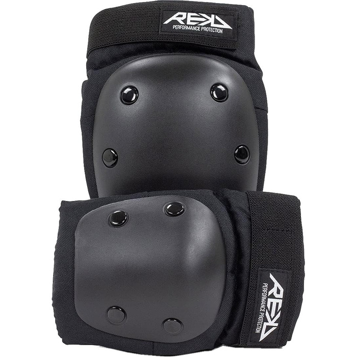 Захисний комплект Rekd Youth Double Pad для скейтборду, унісекс, дорослий, розмір M, чорний, міцний