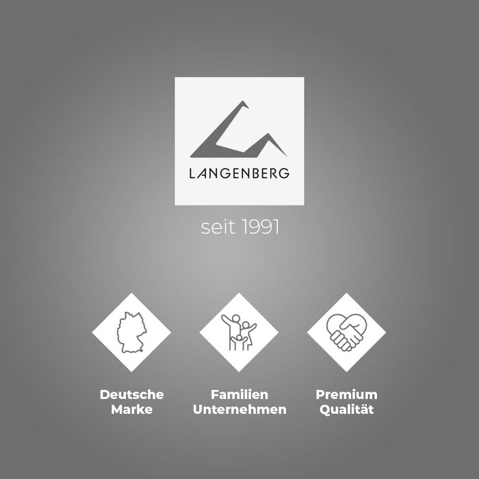 LANGENBERG Peak туристичний рюкзак 40 л для чоловіків та жінок, зручний дихаючий рюкзак для походів і трекінгу, преміум якість, outdoor