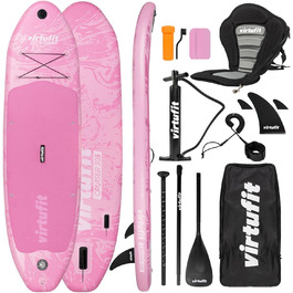 Дошка для сапбордингу VirtuFit Supboard Compact/Ocean/Cruiser/Yoga/Voyager/Racer/Surfer з аксесуарами та сумкою