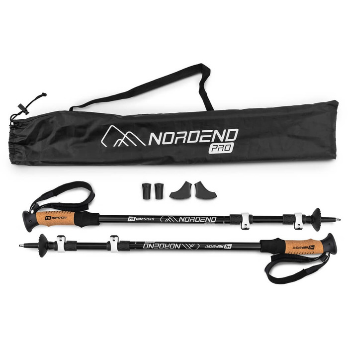 Трекінгові палиці Hop-Sport Nordend Pro чорні