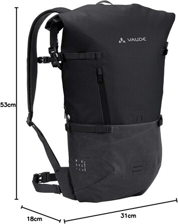 Рюкзак VAUDE Citygo 23 II унісекс, чорний, міський