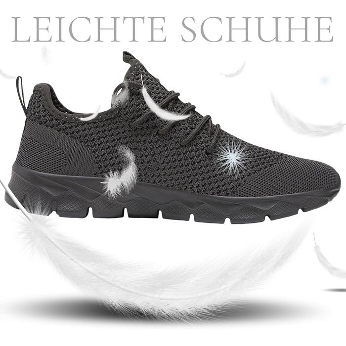 Чоловічі кросівки для бігу та фітнесу, спортивні, повсякденні. Білі (48 EU, сірий)