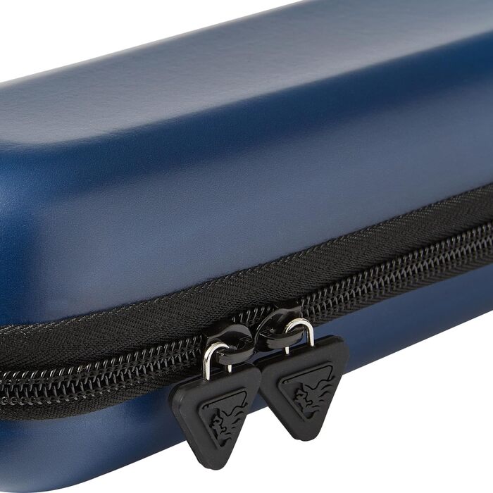 POWERGLIDE Чорний кейс для снукерної кулі: містить 1 кулю з 2 частин, синього кольору