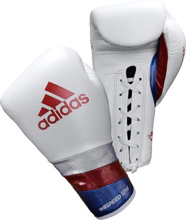 Боксерські рукавички Adidas AdiSpeed з шнурівкою для дорослих, чоловіків і жінок, 340 г, 453 г, 510 г