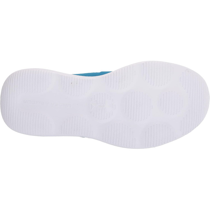 Дитячі кросівки для бігу Under Armour BPS Essential, чорно-білі (30 EU, Cruise Blau Schwarz Warngelb)