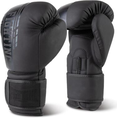 Боксерські рукавички Fightinc Legacy 8-16 oz для боксу, кікбоксингу, муай-тай, MMA, чорні, білі, червоні, золоті