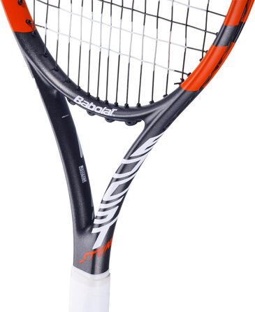 Тенісна ракетка Babolat Boost Strike для дорослих, натягнута, розмір ручки 2, червоно-чорно-біла, 2024