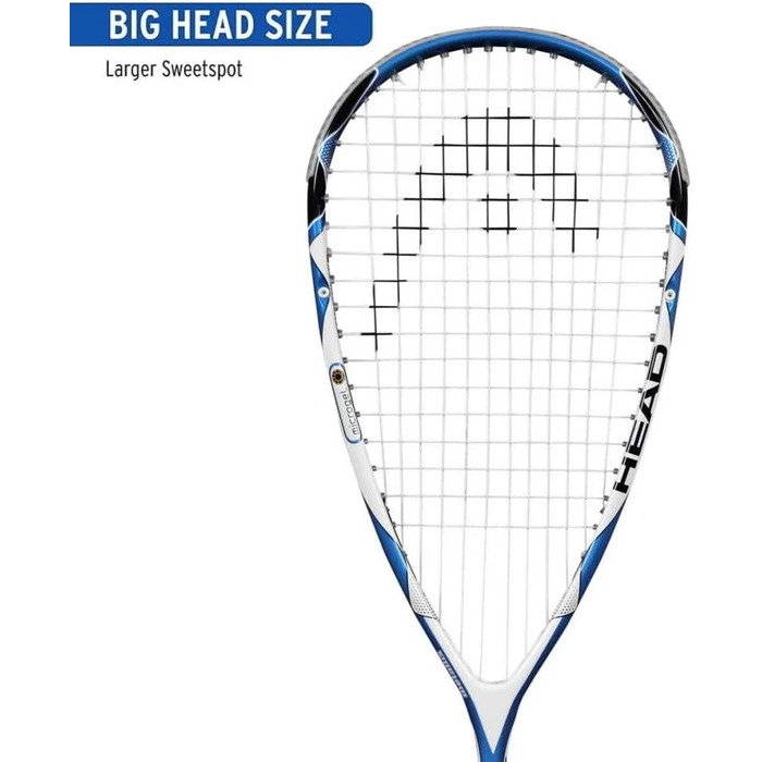 Сквош ракетка HEAD Microgel 125 100